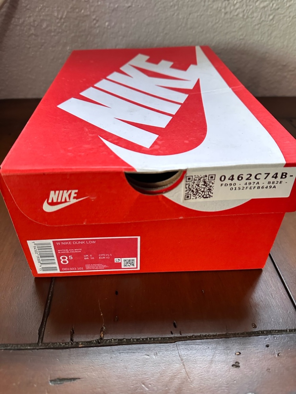 Nike Women’s Dunk Low-Top Sneakers - Picture 7 of 8